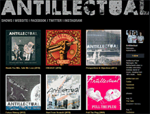 Tablet Screenshot of music.antillectual.com